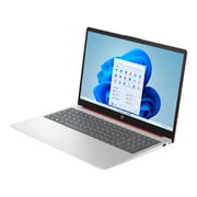(Open Box) HP 15.6, Intel Processor N200 (Pentium) 4GB RAM, 128GB UFS, Scarlet Red, Windows 11 Home in S Mode, 15-fd0083wm