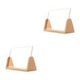 thumbnail image 4 of kurtrusly Photo Frame Picture Frames Wooden Base Decor Home Acrylic Cover 5inch Clear 7 Inch 2Set, 4 of 6