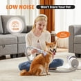 thumbnail image 2 of 2.5L Cup Professional Pet Grooming Vacuum Kit, 3 Suction Modes and 5 Groomer Tools with Cordless Low Noise Dog Clippers for Cats, Other Animals Hair Trimmer, 2 of 10