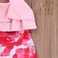 thumbnail image 3 of Sunloudy Baby's Swimsuit, Children's Halter Frenulum Swimwear Ruffle Monokini, 3 of 6