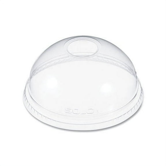 Ultra Clear Dome Cold Cup Lids f/16-24 oz Cups PET, 1000/Carton