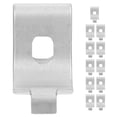 thumbnail image 1 of MLINS Shelf Pegs 12pcs Aluminum Alloy Shelf Support Clips Adjustable Shelf Brackets Pilaster Pins for Shelves Bookshelf Freezer, 1 of 8