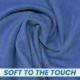 thumbnail image 4 of SupremePlus Premium Huck Towels 15" x 27" Window Commercial Lint-Free Multipurpose 100% Cotton Household Cleaning Cloths & Wipes, Blue, 12 Count, 4 of 9