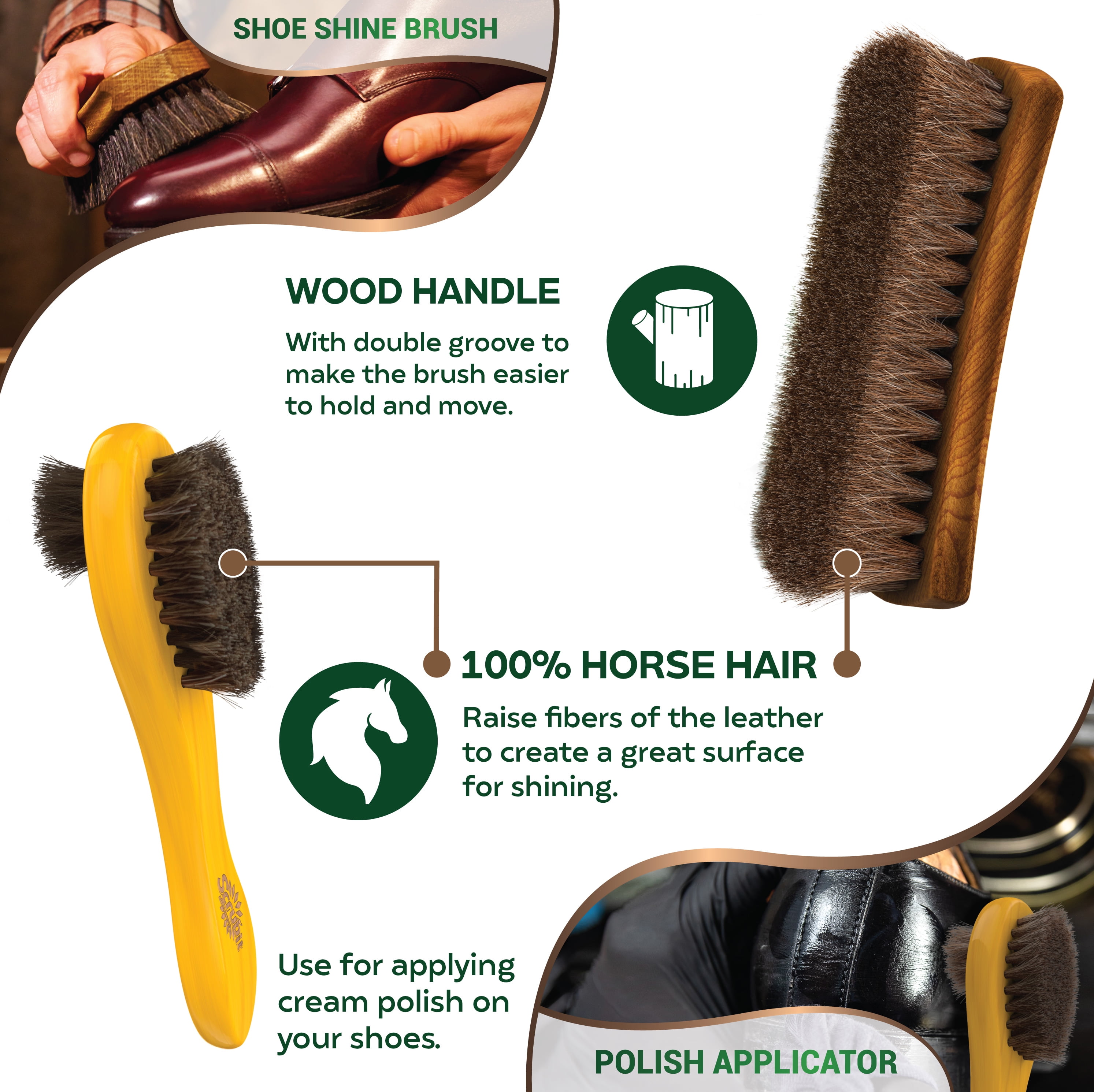 Hewitts Brush for Leather Cleaning 