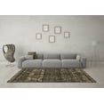 thumbnail image 3 of Ahgly Company Indoor Rectangle Abstract Brown Modern Area Rugs, 4' x 6', 3 of 4