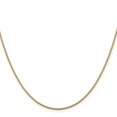 thumbnail image 2 of 14K Yellow Gold Box Chain Styles Necklace 16 inch 1.05 mm with Lobster Clasp, 2 of 4