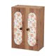 thumbnail image 4 of Armario de casa de muñecas a escala 1:12 con 3 mini perchas, armario paisajístico, muebles para casa de muñecas, accesorios para niños, niñas y niños. Color de la madera, 4 of 8