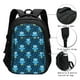 thumbnail image 3 of Balery Blue Owl Mochila con carga USB para hombre y mujer - Mochila impermeable y antirrobo para laptop con puerto USB para viajes, trabajo, 3 of 7