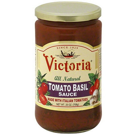 sauce victoria basil tomato oz pack walmart