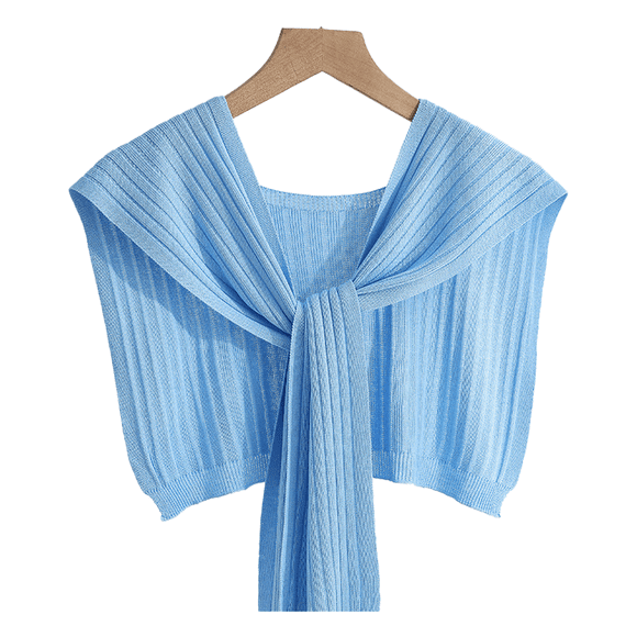 Cashmere shawl wrap evening dress