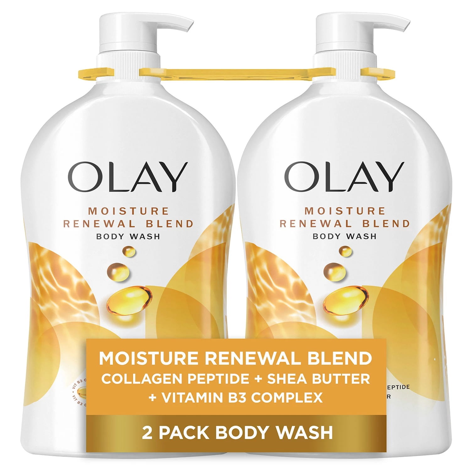 Olay Ultra Moisture Renewal Blend Body Wash, 35 Fluid Ounce (Pack of 2)