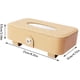 thumbnail image 3 of Porta rollos de papel para coche, caja de pañuelos para visera, porta rollos de cuero para coche, para guardar servilletas de papel, servilletas y papel higiénico en el coche., 3 of 5