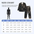 thumbnail image 4 of Sikiie Medieval Knight And Dragon Mens Pajama Set, Soft Warm Long Sleeve Sleepwear, Cozy Button-Down Pjs for Men-X-Large, 4 of 7