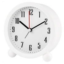 CCOCC Alarm Clock,Touch-Friendly Desk Clock,Silent Alarm Clocks for Bedrooms,Convenient Alarm Clock with Night Glow