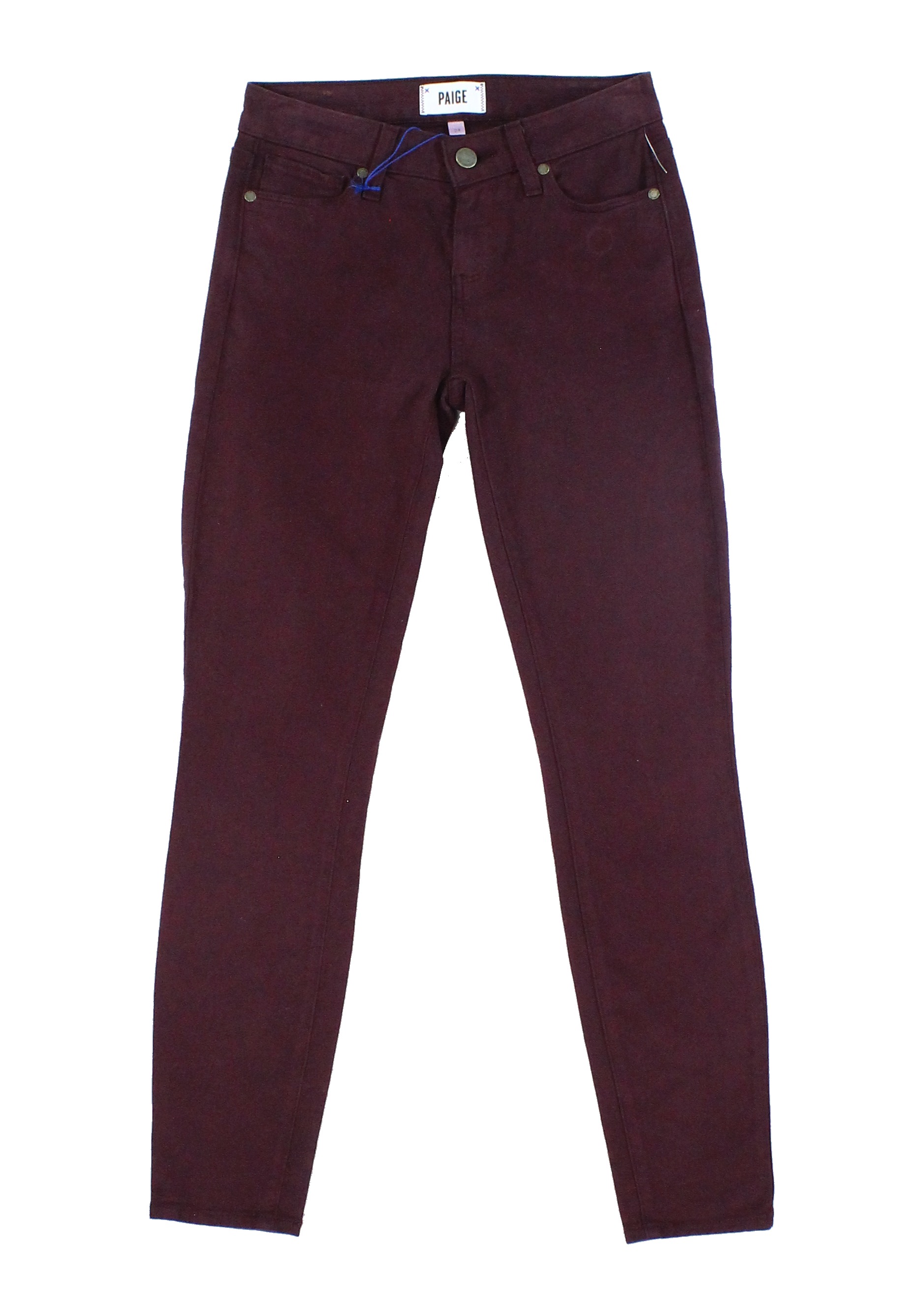 Paige NEW Purple Womens Size 24x28 Low 