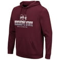 thumbnail image 2 of Men's Colosseum Maroon Mississippi State Bulldogs Lantern Pullover Hoodie, 2 of 3