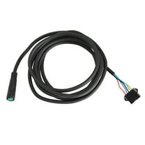 Cogfs Electric Bicycle Extension Cable Adapter Cable 5pin 1.7m E-bike Adapter Cable