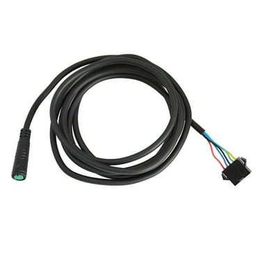Cogfs Electric Bicycle Extension Cable Adapter Cable 5pin 1.7m E-bike Adapter Cable