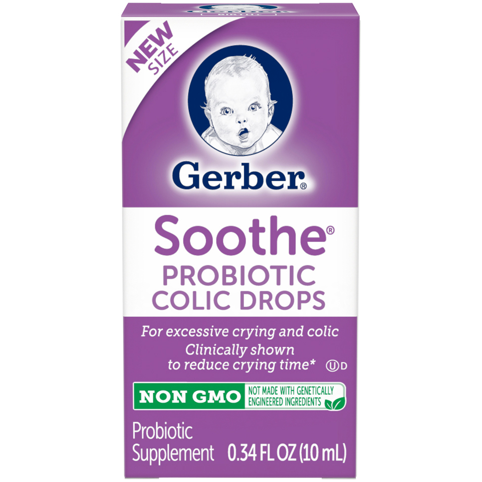 Gerber Soothe Probiotic Colic Drops 0 34 Fl Oz Box BrickSeek Gerber Soothe Probiotic Colic Drops 0 34 Fl Oz Box BrickSeek