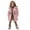 #A07-Pink, variant on Abcomgle Baby Girls Faux Fur Jacket Long Teddy Fleece Fuzzy Toddler Coats for Girls Winter Warm Outerwear Jackets Girls Fluffy with Pockets,2-3 Years,Red