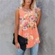 thumbnail image 1 of Camiseta con estampado Floral para mujer, Top Sexy sin mangas, holgado, informal, plisado, 2022, 1 of 5