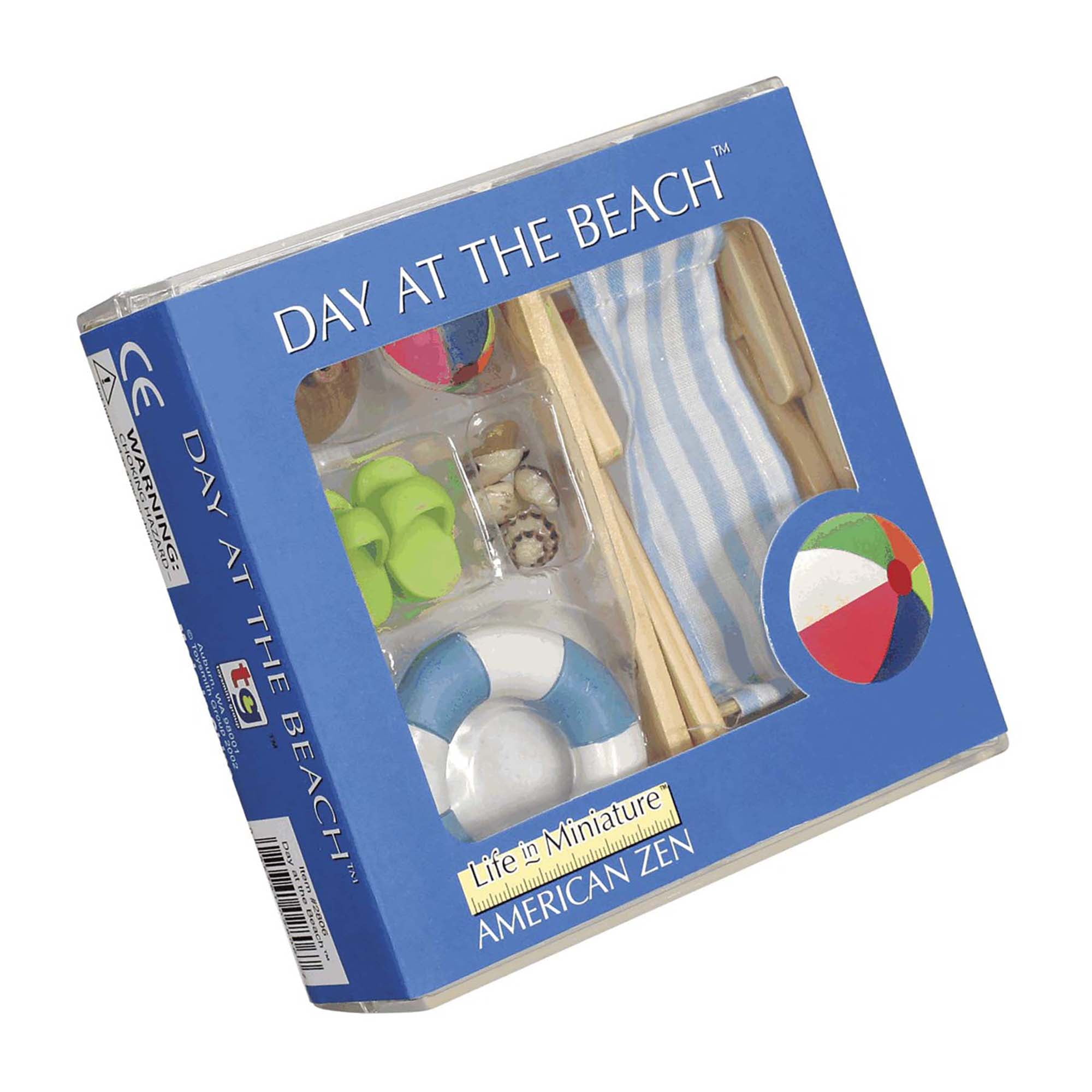 Toysmith Mini Day At the Beach Imaginary Toy Playset