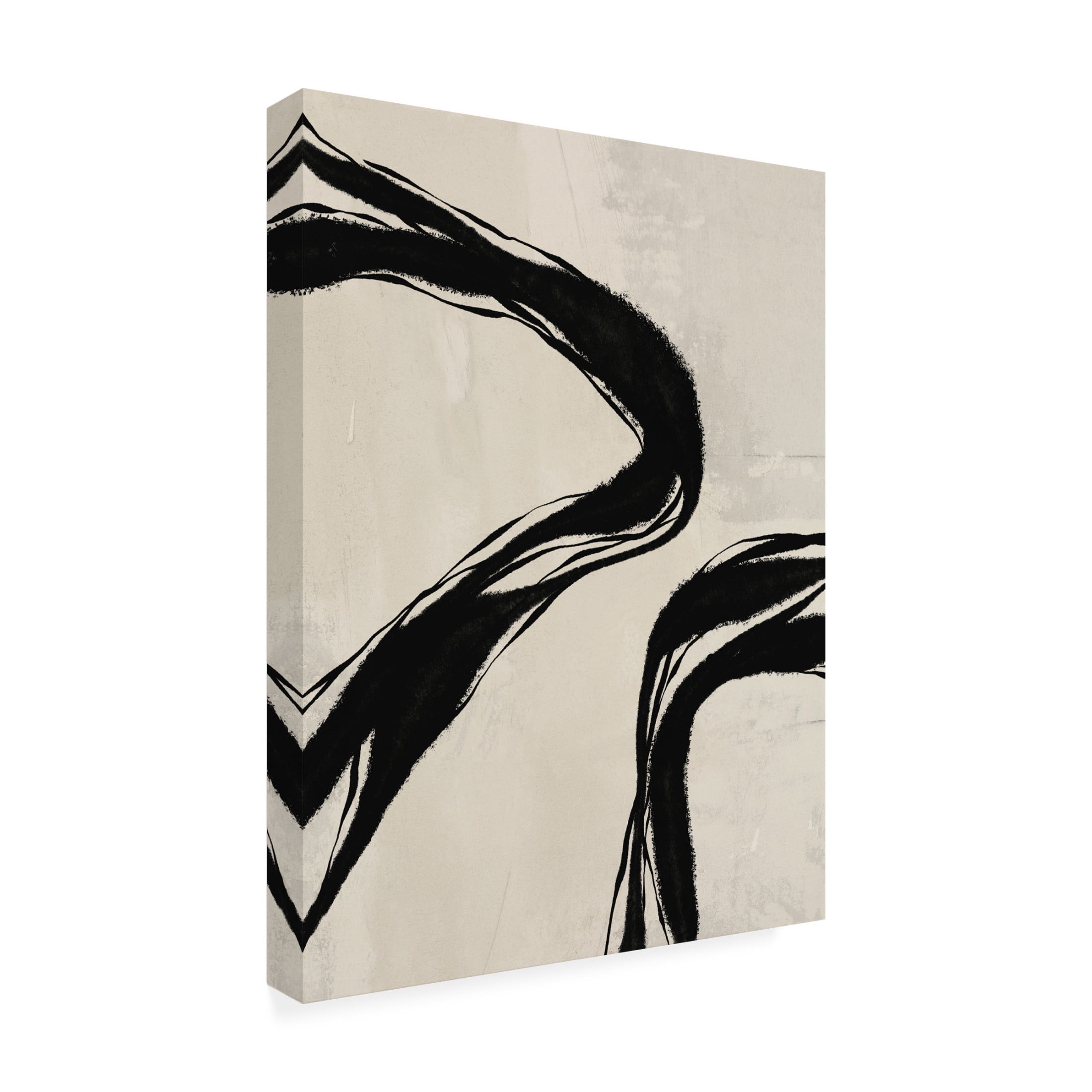 Canvas Wall Art - LivinLi 'Waves' Wall Art for Living Room, Bedroom, or Office Décor by Trademark Fine Art - 35 x 47 Inches