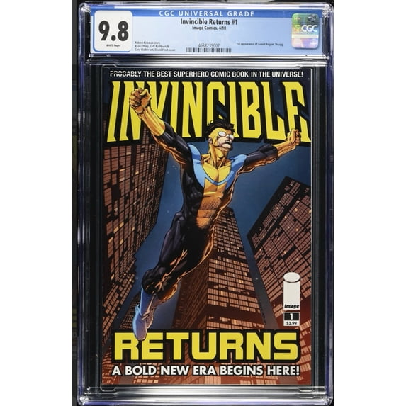Invincible Returns #1 - CGC 9.8 Comic Book