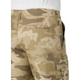 thumbnail image 5 of Wrangler Authentics Men's Classic Cargo Stretch Short, Jungle Elmwood Camo, Size 30-54, 5 of 6