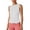 A-White1685, variant on Womens Tank Tops Crew Neck Solid Stretch Fabric Summer Sleeveless Camisole Fitted Basic Workout Athletic Tops