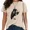 A-Apricot, variant on UNISHE Womens Acid Wash Vintage T-Shirts Reading Raven Crow Graphic Tees Casual Short Sleeve treetwear Tops Brown, S
