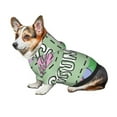 thumbnail image 7 of Honeii Summer Print Small Dog Hoodies Pet Hooded Sweatshirts Fall Winter Puppy Cat Sweaters Warm Clothes for Small Dogs Outfits Costume-X-Small, 7 of 7