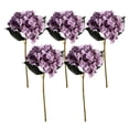 thumbnail image 1 of maskred 5pcs For DIY Durable - Artificial Flower Set For Craft Enthusiasts Non-toxic Realistic Appearance Pets Friendly Purple, 1 of 6