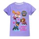 thumbnail image 3 of Camiseta de la Patrulla Canina para niños, camiseta de verano con dibujos animados de Anime, patrón canino de la patrulla, 100% de algodón con cuello redondo, manga corta, regalo para niño y niña, 3 of 5