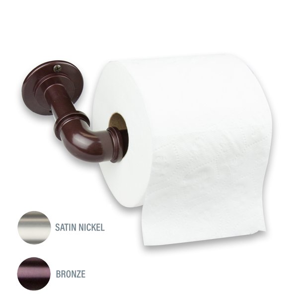 Single Toilet Paper Holder - Bronze - Walmart.com - Walmart.com