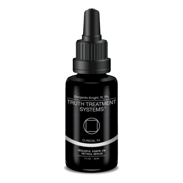 Truth Treatment RESURFIX FORTE 5% RETINOL SERUM: suero potente con retinol y antioxidantes.
