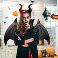 thumbnail image 4 of Fiudx Ofertas Relámpago Conjunto De Disfraz De Diablo De Halloween, Horquilla Del Diablo Y Diadema De Cuerno Del Diablo, Fiesta Para Niños, Fiesta De Disfraces De Halloween, 4 of 6