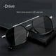 thumbnail image 2 of Ultraviolet-proof Driving Goggles Punk Glasses Square Frame Fishing Riding Retro Sunglasses Men Women Eyeglass Shades Eyewear, 2 of 5