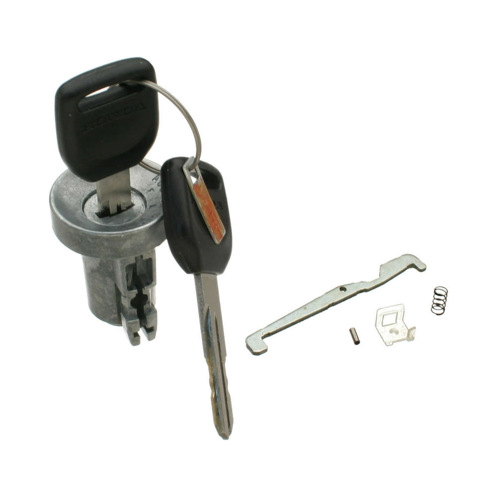 Genuine Ignition Lock Cylinder, w/ Keys (Honda Logo)