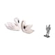 thumbnail image 5 of estatua de resina de cisne,Figuras de cisnes,estatuas,decoración para el hogar,bodas y fiestas.,Figura de escritorio,Estatua de caballero,artesanía, 5 of 8