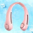 thumbnail image 4 of Ventilador de cuello sin aspas Mini ventilador de carga USB para exteriores (silicona ajustable rosa) Ndcxsfigh Libre de BPA, 4 of 7