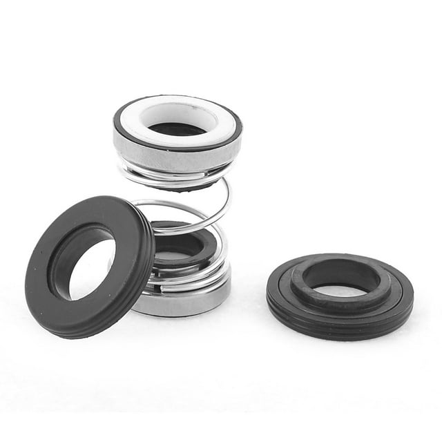 Sello mecánico de agua de bobina de fuelle de goma de 12 mm de diámetro interno 202-12