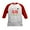 Red/White, variant on CafePress - Gi Joe Ugly Christmas Kids Baseball Tee - Kids Cotton Baseball Jersey, 3/4 Sleeve Shirt