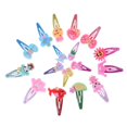 thumbnail image 4 of 10pcs Mixed Assorted Baby Kid Children Girls Cartoon Hair Pin Clips Hairpin Bow, 4 of 6