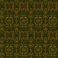 thumbnail image 1 of Ahgly Company Indoor Square Patterned Dark Bronze Brown Area Rugs, 7' Square, 1 of 1
