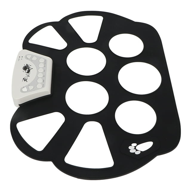 Electronic Drum Set Foldable 9 Pads Drum Pad with 2 Pedals for Kids