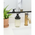 thumbnail image 5 of Jarmazing Products Mason Jar Foaming Soap Dispenser – Black – With 16 Ounce Ball Mason Jar - One Pack!, 5 of 6