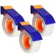thumbnail image 1 of 3pcs Packing Tape With Dispenser, Hand Dispenser, Ergonomic Handheld Blue Packaging Tape Dispenser, 1 of 5
