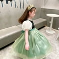 thumbnail image 4 of Girls Queen Anna Princess Dress Halloween Fancy Cosplay Costume, 4 of 8