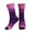 1 Black, variant on Mens Crew Socks Womens Purple Paint Workout Training Athletic Socks